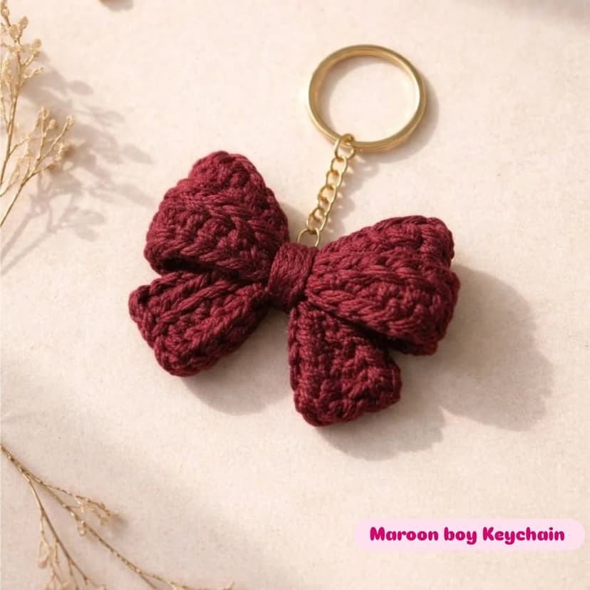 Custom Crochet Keychains