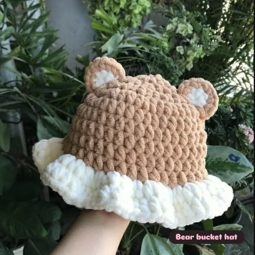 Handmade Crochet Bucket Hats